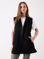 Blazer Vest Look Suede