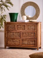 Cómoda Brown Rehue 7 Cajones