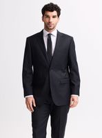 Traje Recto En Lana Lisa Super 100´S