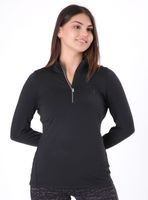 Polerón Ligero Medio Cierre y Cuello Alto