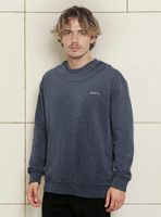 Polerón Acid Wash Chest Logo