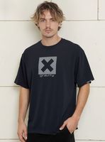 Polera Manga Corta Chest Print X Oversize