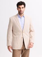 Vestón Recto Espigado con Lino