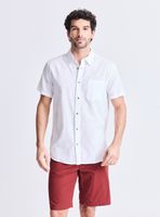 Camisa Casual Manga Corta Algodón