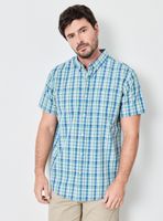 Camisa Poplin Algodón Cuadros