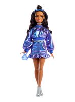 Barbie Cabello Castaño y Cojunto Azul