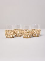 Set de 4 Vasos Vidrio Fibra 520 ml