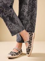 Alpargata Baja Hebilla Metálica Mujer