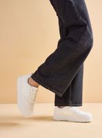 Zapatilla Urbana Plataforma Brillo Mujer