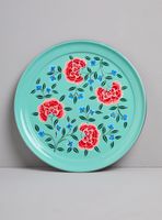 Bandeja Enlozado Pintada A Mano 30 cm