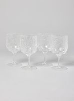 Set de 4 Copas Acrílico Diseño 520 ml