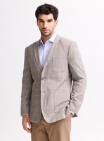 Vestón Recto Bolsillos de Parche