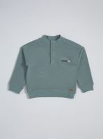 Polerón Estampado con Botones