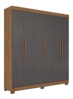 Clóset Toledo 6 Puertas 2 Cajones