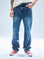 Jeans Tiro Medio Recto Straight Fit