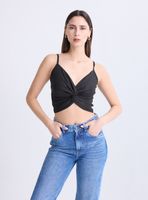 Polera Nudo Delantero Pabilos Ajustables