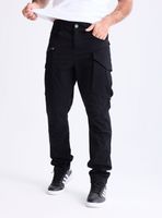 Pantalón Tela Elasticada Bolsillos Cargo con Cierre Cargo