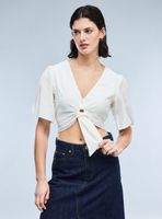 Blusa Nudo en el Frente