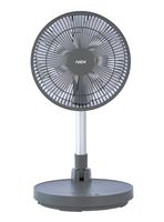 Ventilador de Sobremesa Recargable 10' 10W BTP1026-BK Gris