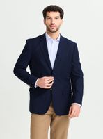 Vestón Recto Botón Metálico