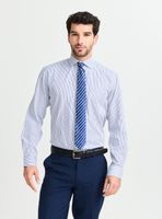 Camisa de Vestir Semi Slim Listada