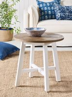 Mesa Lateral Parquet 55x55 cm