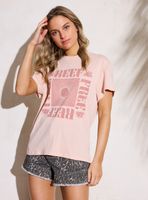 Polera con Estampado Frontal