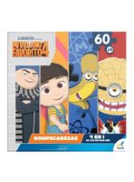 Rompecabezas 4 en 1 Mi Villano Favorito 60 Piezas