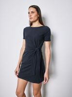 Vestido Mini con Lazo Lateral