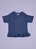 Polera Espalda Cruzada con Broderie