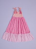 Vestido Estampado Detalles Flecos Niña