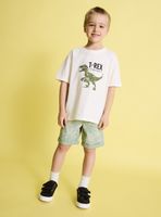 Bermuda Twill Estampado Playero