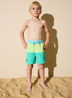 Traje de Baño Short Color Block