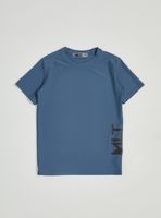 Polera con Estampado Logo Lateral Niño