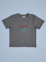 Polera Básica con Estampado Frontal Niña