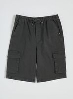 Bermuda Bolsillos Cargo en Costados