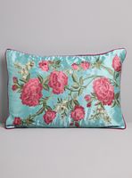 Cojín Bordado Floral 35X50 Cm
