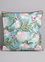 Cojín Bordado 4 Flores 45x45 cm