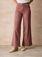 Pantalón con Detalle Cinturón Delantero