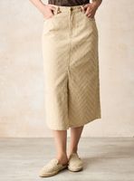 Falda Mezclilla con Textura