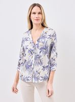 Blusa Estampada Manga 3/4