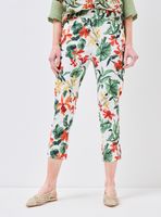 Pantalón Capri Estampado Control Abdomen