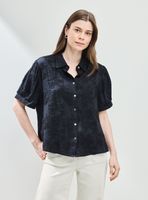 Blusa Camisera Bordada