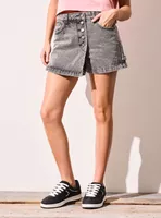 Short Tipo Falda Jeans