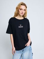 Polera Oversize con Estampado