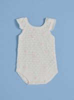 Enterito con Bordado de Flores