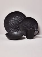 Set de Loza 24 Piezas Arcilla Negra