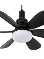 Ventilador de Techo con Lámpara 40w FAMP26190blk Negro