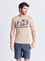 Polera Diseño Estampado Frontal