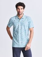 Polera Pique Diseno Hojas
